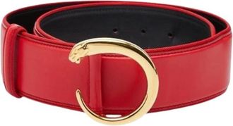 Cartier Pre-owned Belts, female, Red, Size: ONE SIZE Pre-owned Vintage Belt