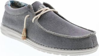Hey Dude Mens Wally Eden Sneaker In Grey