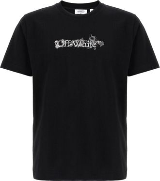 Off-white Cremewei&szlig;es Heraldic Treshold Arrows-T-Shirt