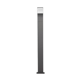 Lucande Lucande - L&aacute;mpara Led Para Exterior timm En Negro De Aluminio