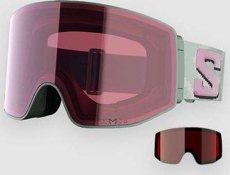 Salomon Sentry Prime Sigma Green (+Bonus Lens) Goggle gr&uuml;n