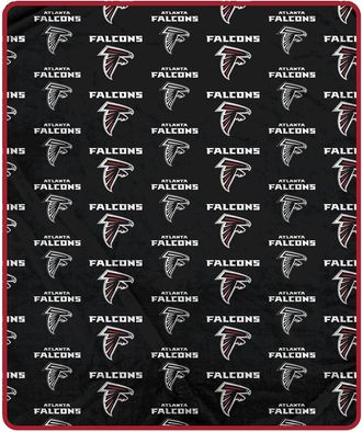 Pegasus Sports Atlanta Falcons Nfl Team Logo Print Soft Blanket