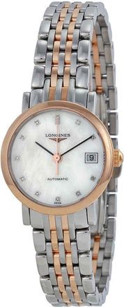 Longines Elegance Automatic Mother of Pearl Dial Ladies Watch L4.309.5.87.7
