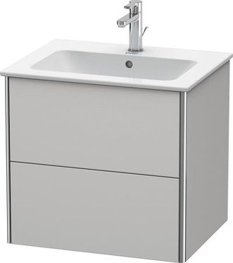 Duravit Duravit - Xsquare Mueble De Pared 61.0 X 47.8 Cm, 2 Cajones, Para