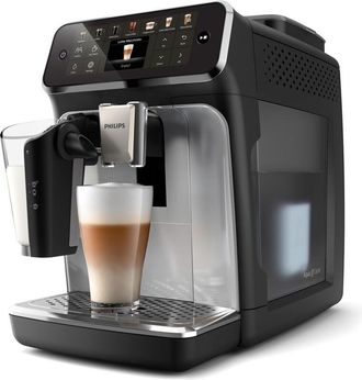 Philips Expresso Avec Broyeur Philips Lattego Series 4400 Ep4446/70 230 W Noir Et Argent