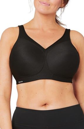 Glamorise MagicLift Seamless Sports Bra in Black at Nordstrom, Size 34Dd