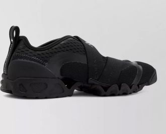 adidas by Stella McCartney mesh low top sneakers round toe pull tab