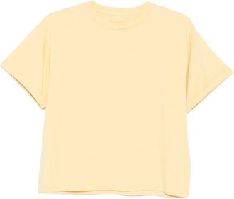 BA&SH Rosie organic cotton t-shirt - women - Organic Cotton - 0 - Yellow
