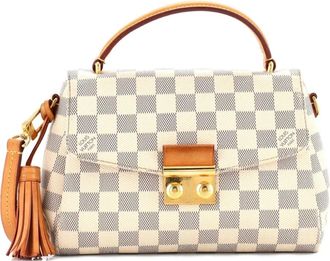 Louis Vuitton Croisette Handbag Damier crossbody bag - Wit