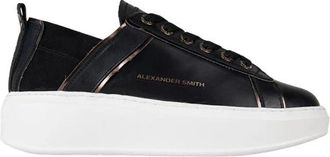 Alexander Smith Wembley - Dames - Sneakers - Zwart - 40 EU - Leer - Schoenen