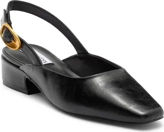 Steve Madden Diona Slingback Pump in Black Patent at Nordstrom Rack, Size 7.5