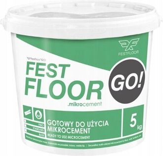 OEM Festfloor Go 5 Kg - Ff9002 Microcemento Gris Blanco