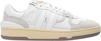 Lanvin Clay Low Sneakers - Dames - Sneakers - Beige - 39 EU - Leer - Schoenen