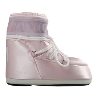 Moon Boot Moon Boot, Winter Boots, female, Pink, Size: 6 US Icon Low Pearly
