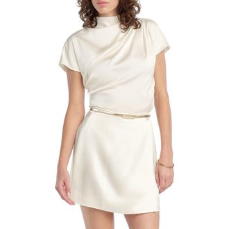 Favorite Daughter The Graceful Draped Top in Ivory at Nordstrom, Size X-Small