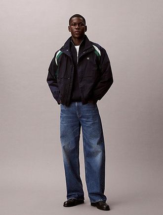 Calvin Klein Nylon trainingsjack met colourblock