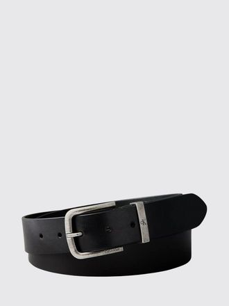 Calvin Klein Cintura in ecopelle liscia con fibbia ad ardiglione e logo inciso
