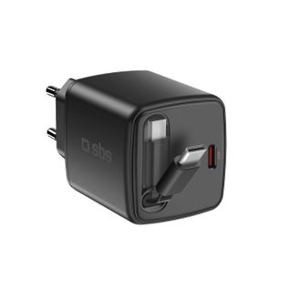 OEM Sbs Tetrret65wk Cargador De Dispositivo M&oacute;vil Universal Negro Corriente Alterna Carga R&aacute;pida Interior