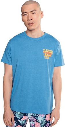 Chubbies Chubbies The Moment Youve Waited For (non Pocket Graphic T-shirt) Mens T Shirt Medium Blue : 2XL, Cotton/Spandex