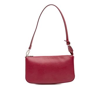 Louis Vuitton Epi Leren Pochette Schoudertas