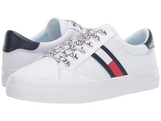 Tommy Hilfiger Fantim Womens Shoes White : 8.5 M, Canvas