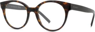 Givenchy Sferische zonnebril in Havana of zwart - unisex - Brillen - Bruin - ONE Size - Accessoires