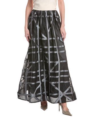 Lafayette 148 New York A-Line Maxi Skirt