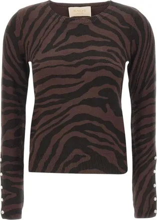 Kaos Mujer, Jerseys, Marr&oacute;n, Talla: S