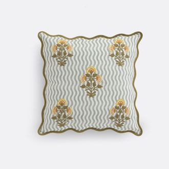 La Redoute Interieurs Kussenhoes 45x45 cm, katoen, JANI