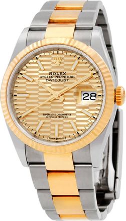 Rolex Datejust 36 Automatic Chronometer Champagne Dial Watch 126233CFSO