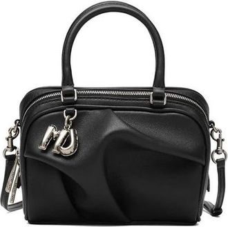 Marc Jacobs Tassen, Dames, Zwart, ONE Size, Leer, Micro Bauletto