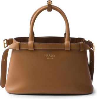 Prada Small Buckle Tote Bag
