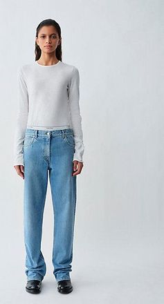 Calvin Klein 02 Low Rise Straight Jeans