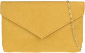 Girly HandBags Womens Plain Clutch Bag (Mustard)
