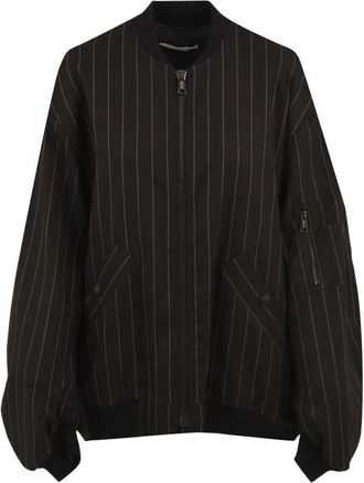 Mar De Margaritas The Raven Bomber Jacket - Dames - Bomber jackets - Zwart - XS - Polyester - Jassen