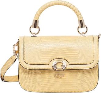 Guess Handbags, female, Yellow, Size: ONE SIZE Orlina Top Handle Bag