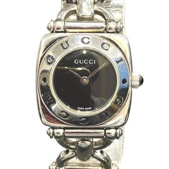 Gucci Pre-owned 6400L Vintage Polshorloge - Dames - Vintage Horloges - Zwart - ONE Size - Vintage
