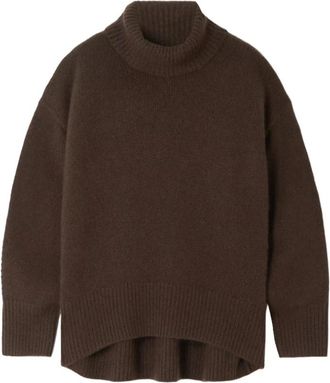 arch4 Worlds End Pullover - Dames - Cashmere truien - Bruin - M - Kasjmier - Truien & Vesten