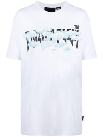 Philipp Plein graphic-print cotton T-shirt - men - Cotton - XXXL - White