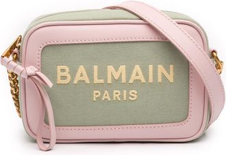 Balmain Pre-owned Balmain Embroidered Canvas B Army Camera Bag 18 Ladies MDKIHKS945HT3EB2