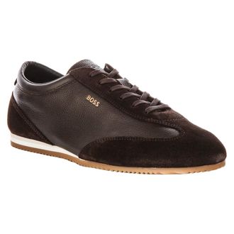 HUGO BOSS Lineor Low Profile - male - Hugo - Sneakers - Brown - 11 UK - Shoes