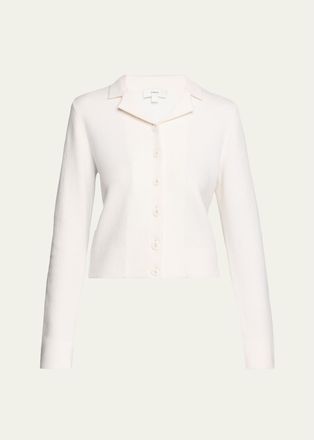 Vince Double-Face Wool Cardigan