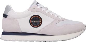 Napapijri Vintage Running Sneakers - Heren - Sneakers - Grijs - 44 EU - Leer - Schoenen