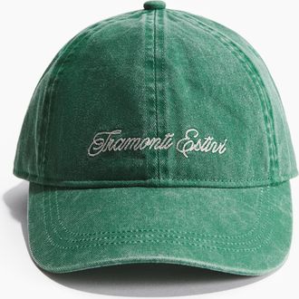 H&M Twillcap mit Motivstickerei - Green