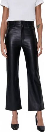 Pistola Denim Ally High-Rise Ankle Boot Jean In Onyx