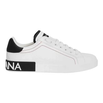 Dolce & Gabbana Zapatillas Portofino - Shoes - Hombre - Blanco - 42 1/2 EU