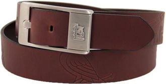 Eagles Wings Mens Brown St. Louis Cardinals Brandish Leather Belt at Nordstrom, Size 44