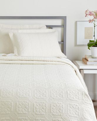 Superior Corrington Embroidered Cotton Quilt Set
