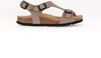 Taos Womens Mvp Sandal In Oat Suede