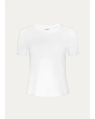 L'agence Aileen Cotton Crewneck T-Shirt